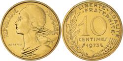 World Coins - Coin, France, Marianne, 10 Centimes, 1973, Paris, FDC,