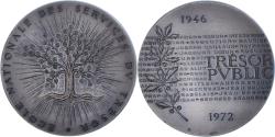 World Coins - France, Medal, École nationale des services du Trésor, 1972, , Bronze