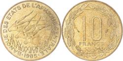 World Coins - Coin, Central African States, 10 Francs, 1985