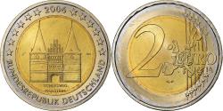 World Coins - Germany, 2 Euro, Schleswig-Holstein, 2006, Hamburg, Bi-Metallic,