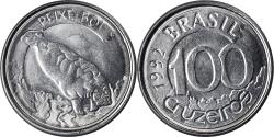 World Coins - Coin, Brazil, 100 Cruzeiros, 1992