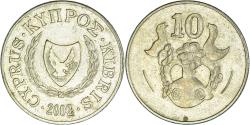 World Coins - Coin, Cyprus, 10 Cents, 2002