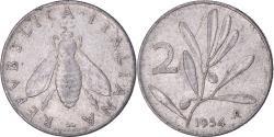 World Coins - Coin, Italy, 2 Lire, 1954, Rome, , Aluminium, KM:94