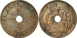 World Coins - Coin, FRENCH INDO-CHINA, Cent, 1903, Paris, , Bronze, KM:8, Lecompte:59
