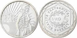 World Coins - France, 5 Euro, Semeuse, 2008, Paris, Silver,
