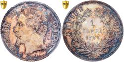 World Coins - France, Napoleon III, 1 Franc, 1859, Paris, Silver, PCGS, , Gadoury:460