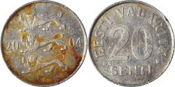 World Coins - Coin, Estonia, 20 Senti, 2004