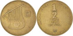 World Coins - Coin, Israel, 1/2 New Sheqel, 1987, , Aluminum-Bronze, KM:159