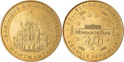 World Coins - France, Token, Touristic token, Paris - Sacré Coeur n°1, 2000, MDP,