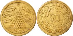 World Coins - Coin, GERMANY, WEIMAR REPUBLIC, 50 Rentenpfennig, 1924, Muldenhütten
