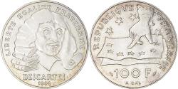 World Coins - Coin, France, Descartes, 100 Francs, 1991, , Silver, KM:996