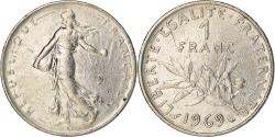 World Coins - Coin, France, Semeuse, Franc, 1969, Paris, , Nickel, KM:925.1