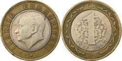 World Coins - Turkey, Lira, 2010, Istanbul, Bi-Metallic, , KM:1244