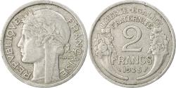 World Coins - Coin, France, Morlon, 2 Francs, 1945, Castelsarrasin, , Aluminum