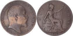 World Coins - Coin, Great Britain, Penny, 1910