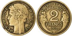 World Coins - France, 2 Francs, Morlon, 1932, Aluminum-Bronze, , Gadoury:535, KM:886
