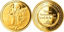 World Coins - France, Medal, Arts & Culture, Petites Bretonnes au bord de la mer de Paul