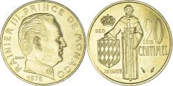 World Coins - Coin, Monaco, Rainier III, 20 Centimes, 1978, , Aluminum-Bronze, KM:143