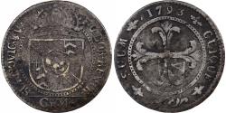 World Coins - Principality of Neuchâtel, Frédéric-Guillaume II, 4 Kreuzer, 1793, Billon