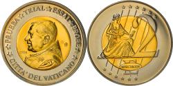 World Coins - Vatican, Medal, 2 E, Essai-Trial Benoit XVI, 2006, , Bi-Metallic
