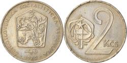 World Coins - Coin, Czechoslovakia, 2 Koruny, 1982, , Copper-nickel, KM:75