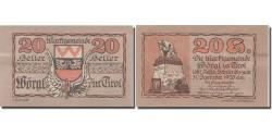 World Coins - Banknote, Austria, Worgl, 20 Heller, Blason 1920-12-31, UNC(63), Mehl:FS 1252a