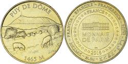 World Coins - France, Token, Touristic token, Puy de Dôme - 1465 M, Arts & Culture, 2016
