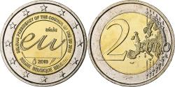 World Coins - Belgium, Albert II, 2 Euro, Présidence de l'Europe, 2010, Brussels