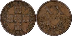 World Coins - Portugal, 20 Centavos, 1962