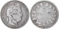 World Coins - Coin, France, Louis-Philippe, 5 Francs, 1834, La Rochelle, , Silver