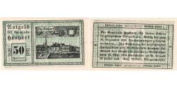 World Coins - Austria, Henhart O.Ö. Gemeinde, 50 Heller, 1920-12-31, UNC(63)