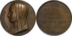 World Coins - France, Medal, Galerie Métallique des Grands Hommes Français, Heloise, 1819
