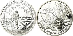 World Coins - Coin, France, Cinquantenaire du Débarquement, Franc, 1993, Paris, BE