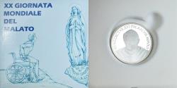 World Coins - VATICAN CITY, 10 Euro, Journée de la Maladie, 2012, Rome, Proof,