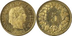World Coins - Coin, Switzerland, 5 Rappen, 2005