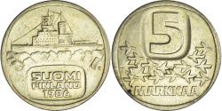 World Coins - Coin, Finland, 5 Markkaa, 1986