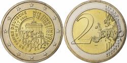 World Coins - Germany, 2 Euro, 25 Years of German Unity, 2015, Karlsruhe, Bi-Metallic,