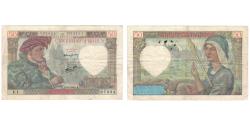 World Coins - France, 50 Francs, 1940, Jacques Coeur, F.1, EF(40-45), Fayette:19.1, KM:93