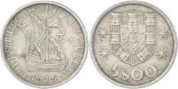 World Coins - Coin, Portugal, 5 Escudos, 1975