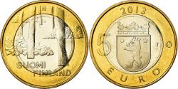 World Coins - Finland, 5 Euro, Site funéraire de Sammallahdenmäki, 2013,
