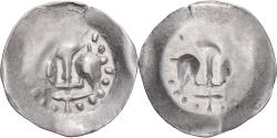 World Coins - Coin, French state, Alsace, lis pfennig, 14th-15th Centuries, Strasbourg