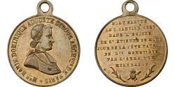 World Coins - France, Medal, Mort d'Auguste Sibour, Archevêque de Paris, 1857, Brass