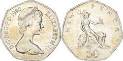 World Coins - Coin, Great Britain, 50 New Pence, 1980