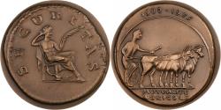 World Coins - France, Medal, Securitas, Mutuelle agricole, 1975, Bronze,