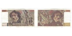 World Coins - France, 100 Francs, Delacroix, 1991, L.170, VF(30-35), Fayette:69.b.3.a.1.a