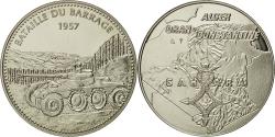 World Coins - France, Medal, Guerre d'Algérie, Bataille du Barrage, , Copper-nickel