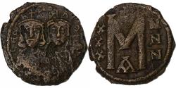 Ancient Coins - Leo V with Constantine, Follis, 813-820, Constantinople, Copper,