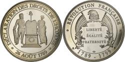 World Coins - France, Medal, Révolution Française, Déclaration des Droits de l'Homme