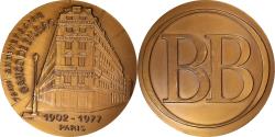World Coins - France, Medal, 75 Ans, Banco de Bilbao, Paris, Bank, 1977, , Bronze