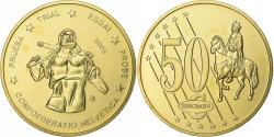 World Coins - Switzerland, 50 Euro Cent, unofficial private coin, 2005